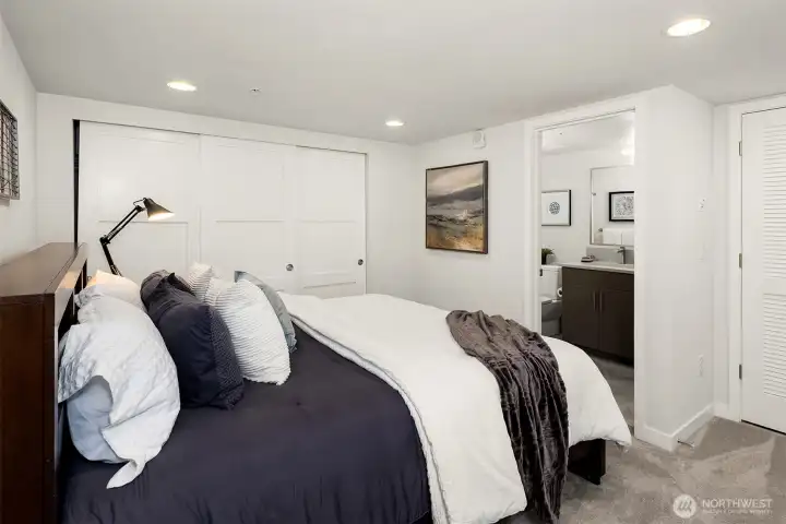 Upper level bedroom