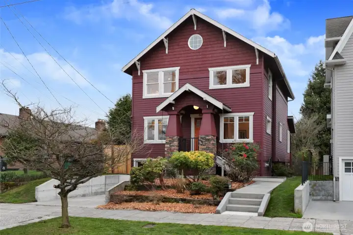 Commanding curb appeal