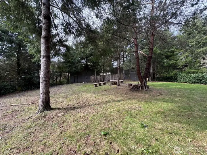 Lots of Trees Providing Shade during the HOT Summer Months.