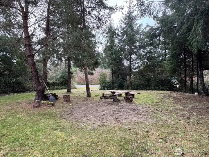 Fantastic Firepit Area.