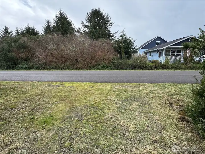 View to the Residential Street.