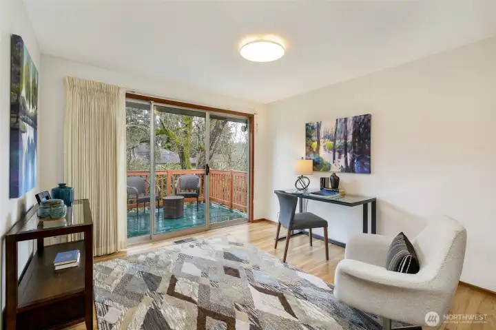 Second Bedroom with Balcony