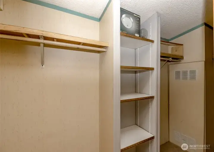 Primary bedroom closet