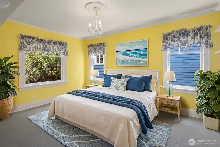 Bright Bedroom on main floor