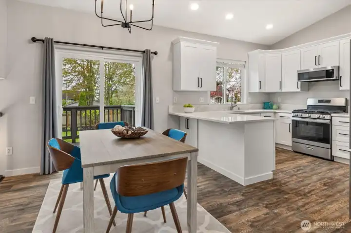 Fully remodeled with a polished urban-inspired vibe