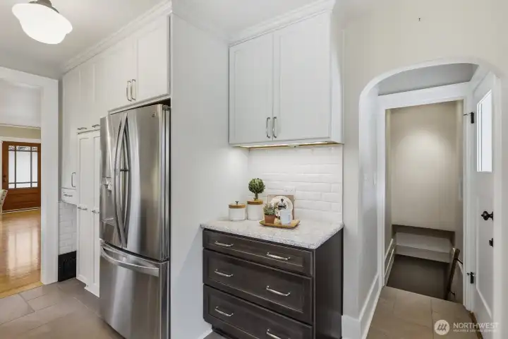 Let's go downstairs...