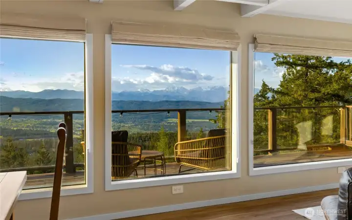 Views of the Stuart Mts.