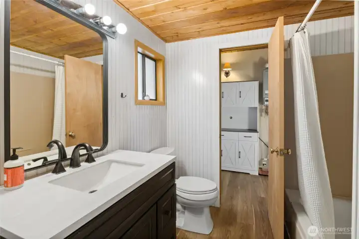 Main floor bathroom.