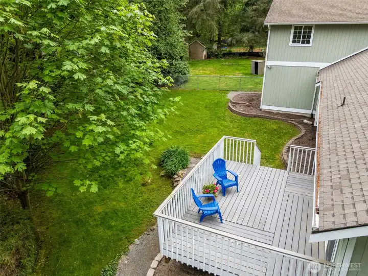 The .62-acre double lot provides room to roam, garden, or simply enjoy the peaceful surroundings. Few properties in Maple Hills offer this level of space and seclusion.    The yard’s natural beauty enhances the home’s serene atmosphere. Whether you’re hosting friends or unwinding solo, this outdoor space elevates everyday living.
