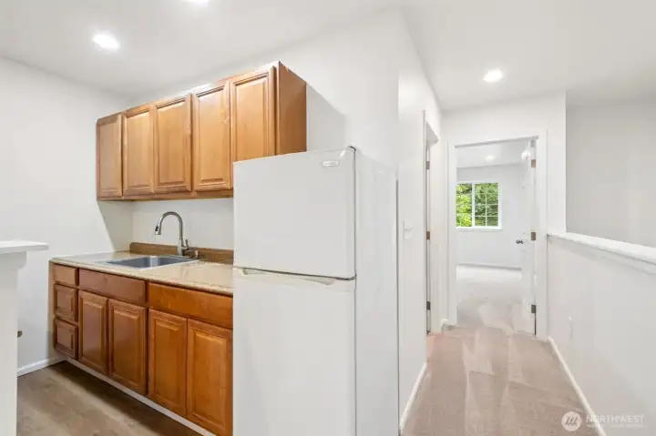 The 640 sq ft studio above the garage is a standout feature offering endless possibilities. With its own ¾ bath and electrical panel, it’s ideal for guests, work, or creative pursuits.