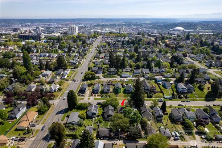 Close to hospitals downtown.