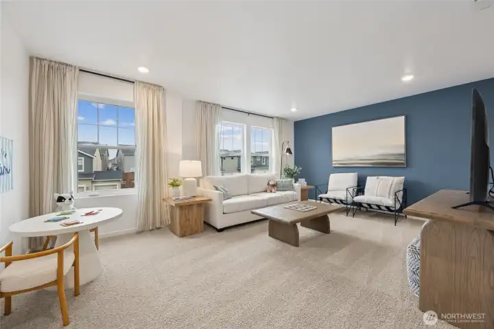 Spacious, bright, welcoming. Photos are representative only and may display different colors and or upgrades.