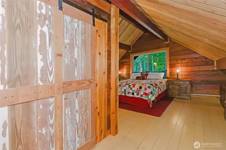 Loft Closet Barn Doors