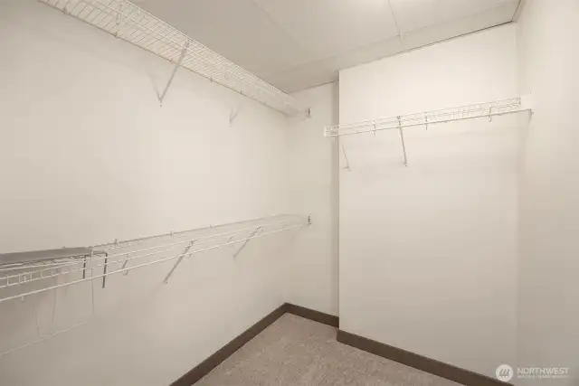 Large walk-in closet