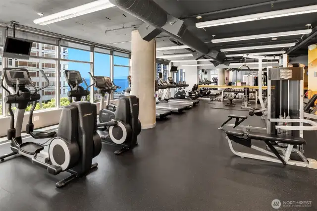 Expansive gym