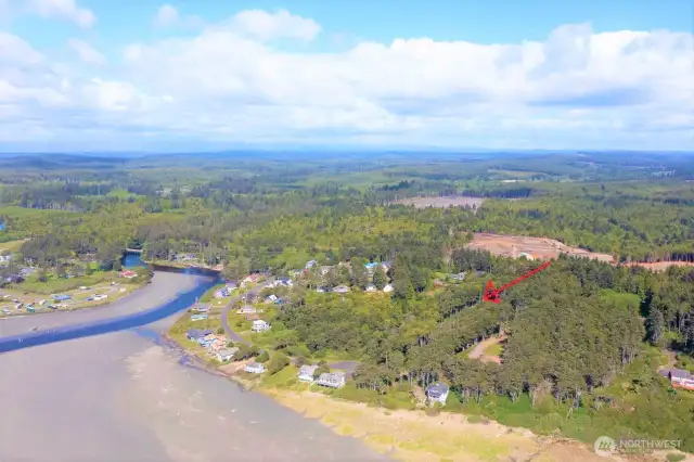 Or, walk to Pacific Beach at low tide and cross Joe Creek.  You'll find a few more things to do there!