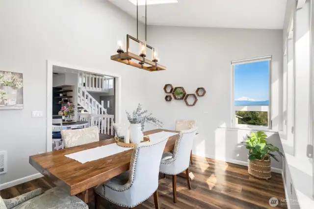 An open floor plan, formal dining room, and a kitchen designed to impress—Thermador gas cooktop, Café oven, custom cabinets, and luxe quartz counters. You’ll love hosting here.