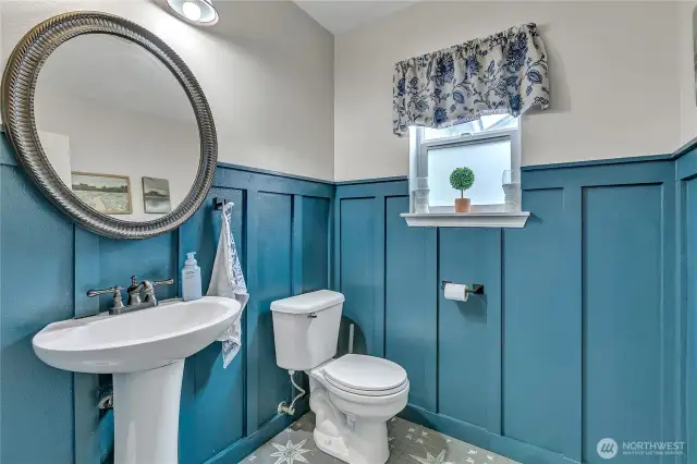 Half bath downstairs
