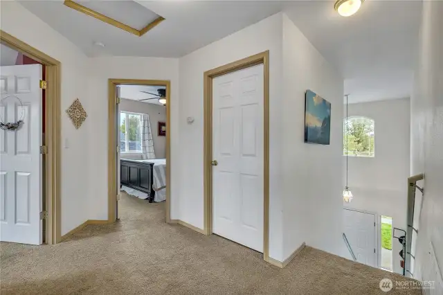 Upstairs landing