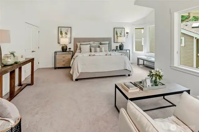 Thoughtfully designed with comfort and elegance in mind, this suite effortlessly balances relaxation and sophistication-just steps away from a spa-inspired ensuite bath.