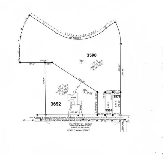 3590 over 6 acres!