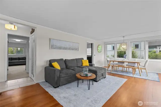 Spacious Living Room