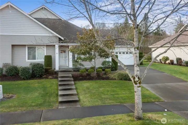 Front Yard Maintained by HOA