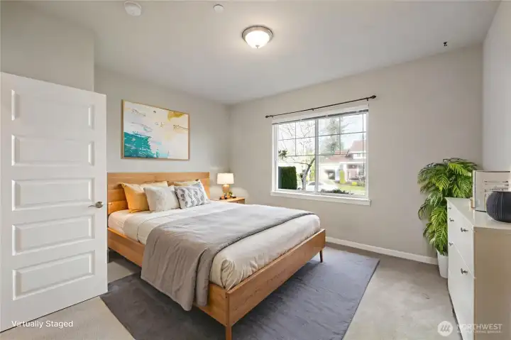 Bedroom 3 virtually staged