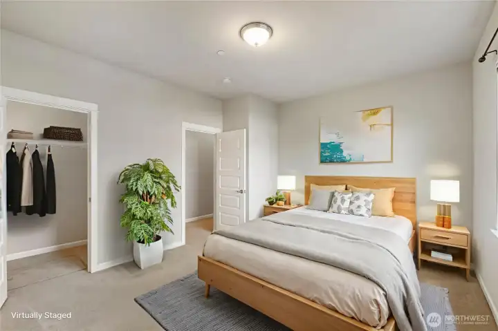 Bedroom 3 virtually staged