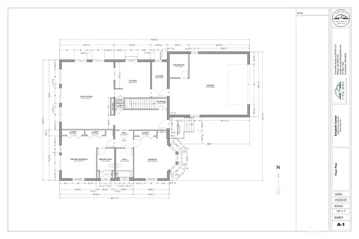 Main Level Floor Plan