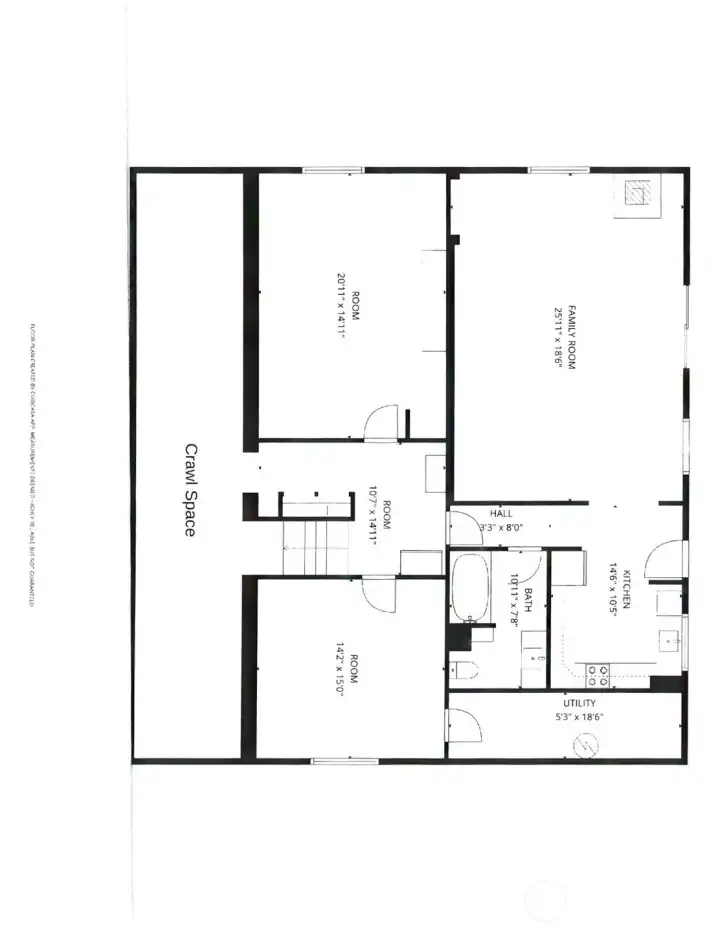 Lower Level Floor Plan