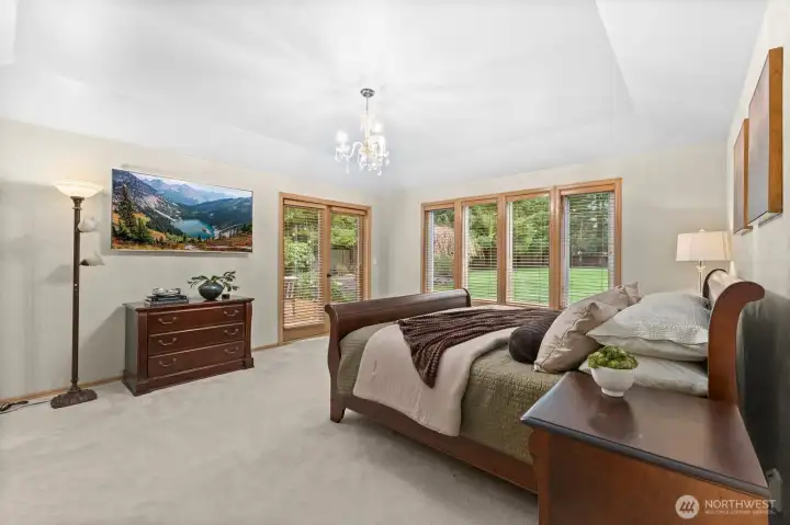 Primary Bedroom with walk-in closet