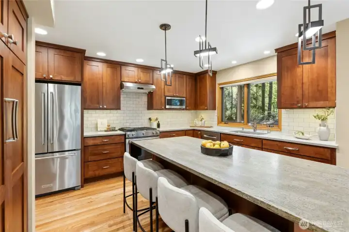 Amazing kitchen remodel by Norsk By Design.
