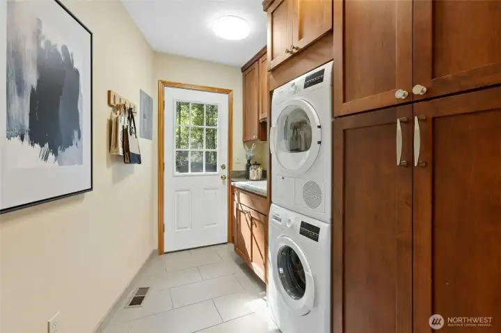 Remodeled laundry room by Norsk.