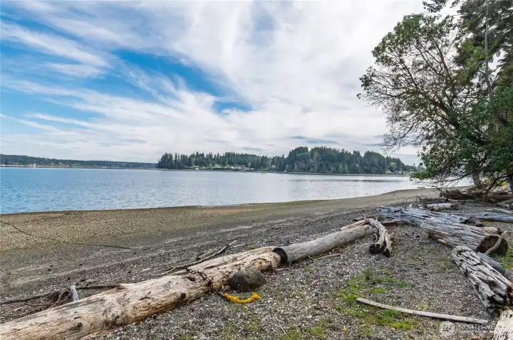 Gorgeous pebble beach