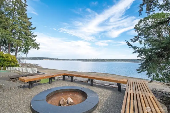 Gorgeous pebble beach