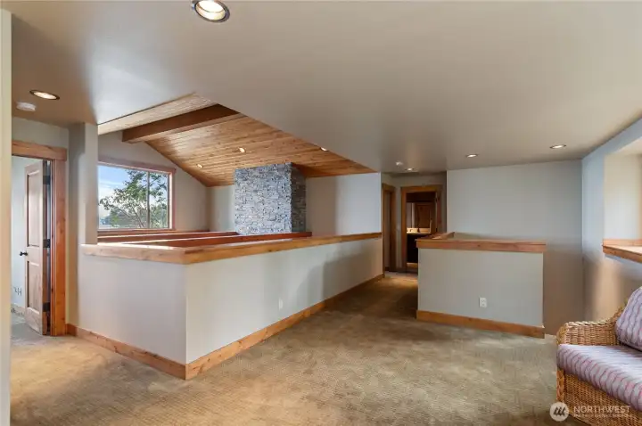 Loft area - lots of flex use.