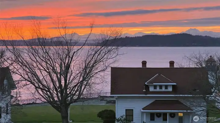 Sip your wine while taking in THIS view!