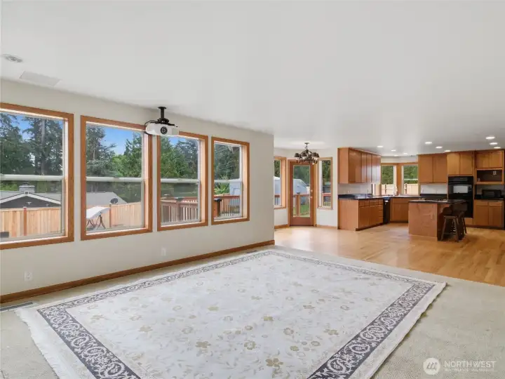Open concept living!