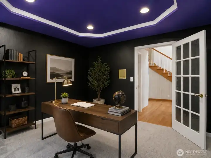 Office on the main floor