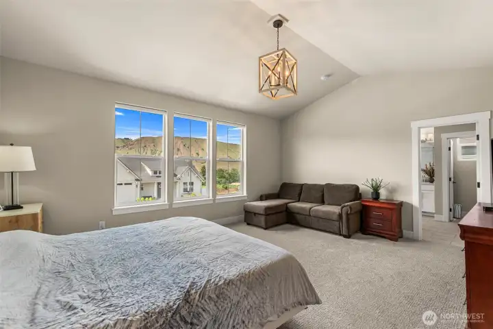 Oversized primary suite Oversized primary suite