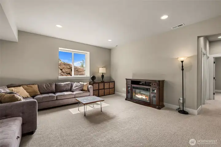 Lower level Family room Lower level Family room