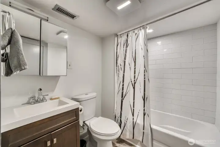 ADU full bathroom. ADU full bathroom.