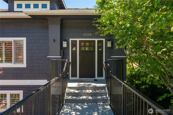 Front entry walkway