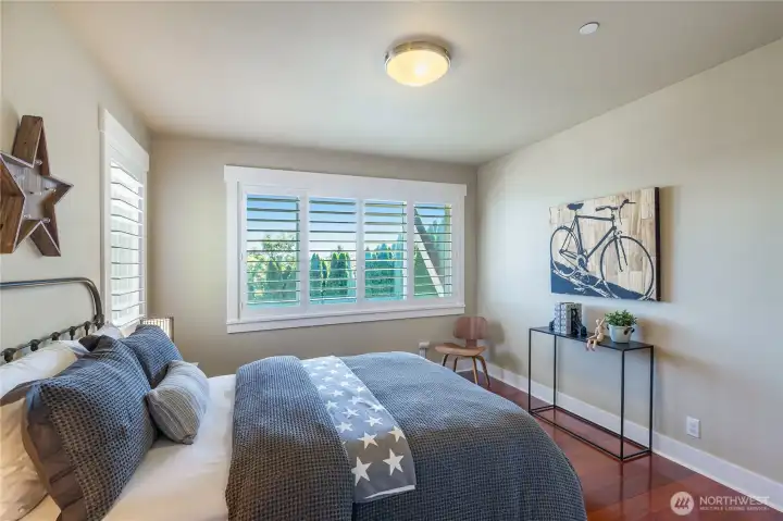 Another view of the second of the two additional bedrooms.