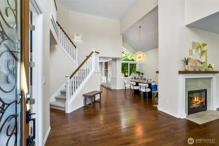 Step inside and Elegant Oak Hardwoods greet you