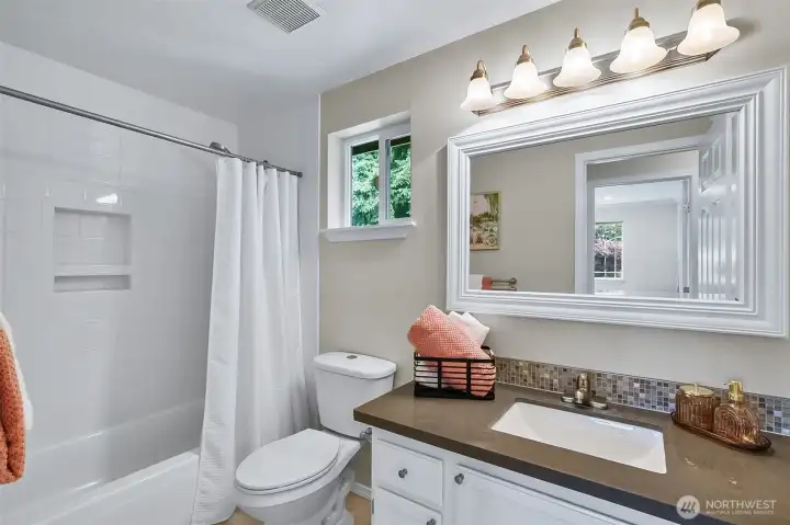 Updated Main Bathroom Upstairs