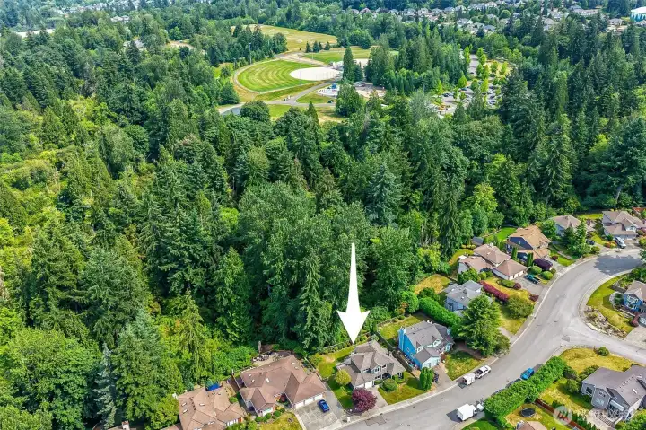 Willis Tucker Park is within easy walking distance