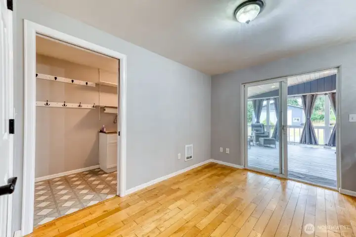 Kitchen Nook with access to Covered Deck