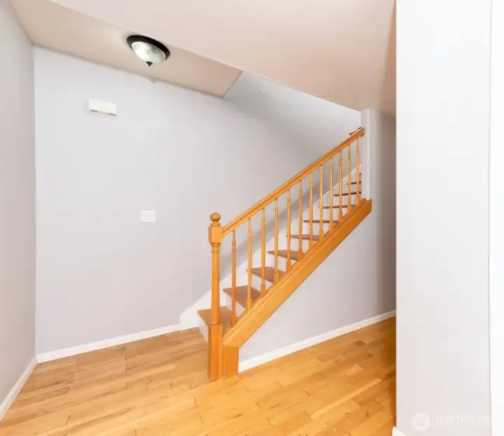 Entry with Access to Main Floor and Upper Floor